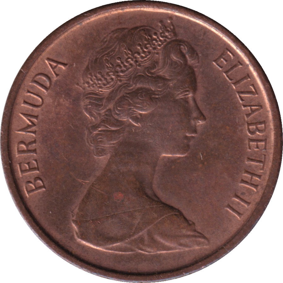1 cent - Elizabeth II - Buste jeune