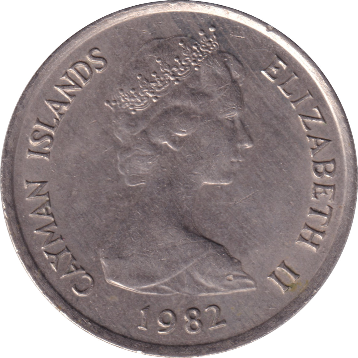 25 cents - Elizabeth II - Buste jeune