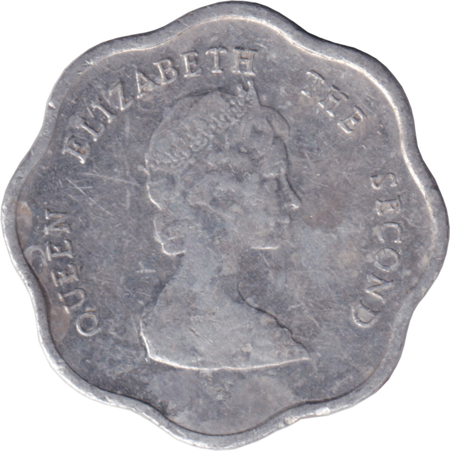1 cent - Elizabeth II - Buste mature
