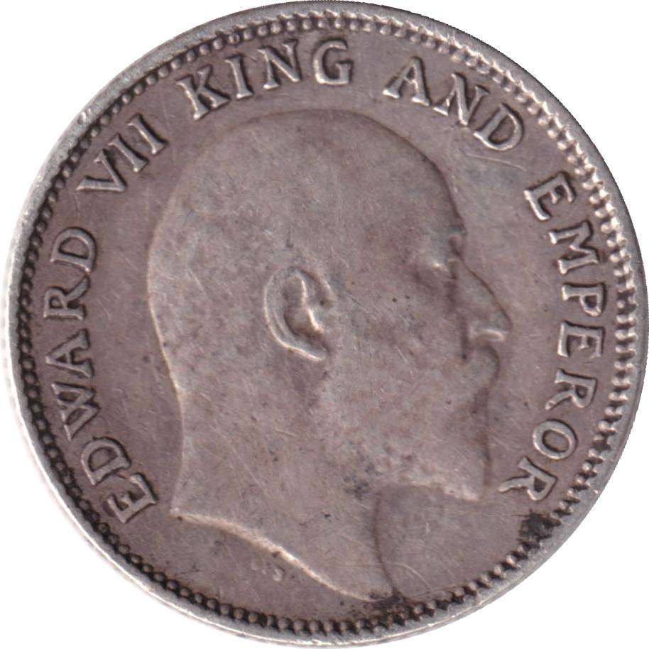 1/4 rupee - Edward VII