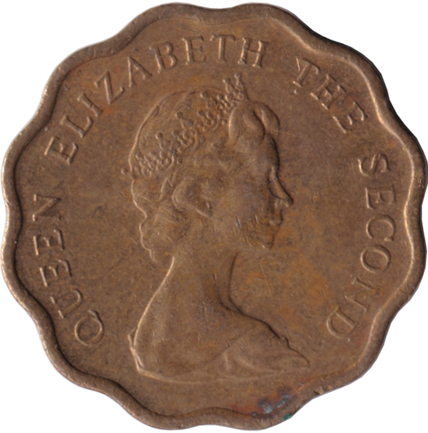 20 cents - Elizabeth II - Buste mature
