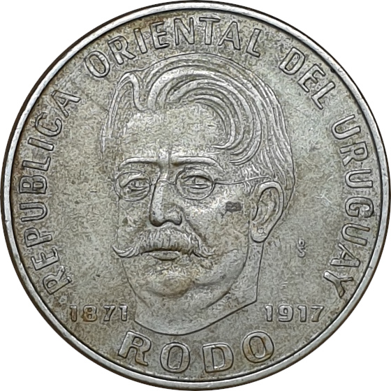 50 pesos - José Enrique Rodó  100 years