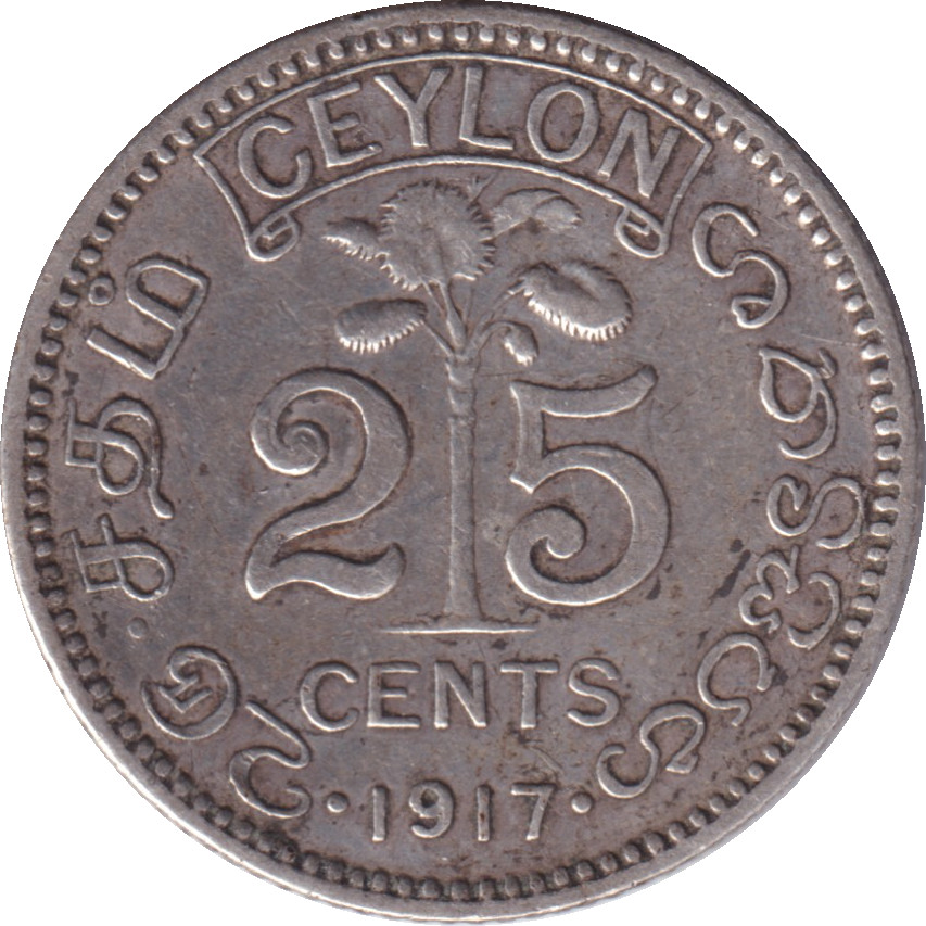 25 cents - Georges V