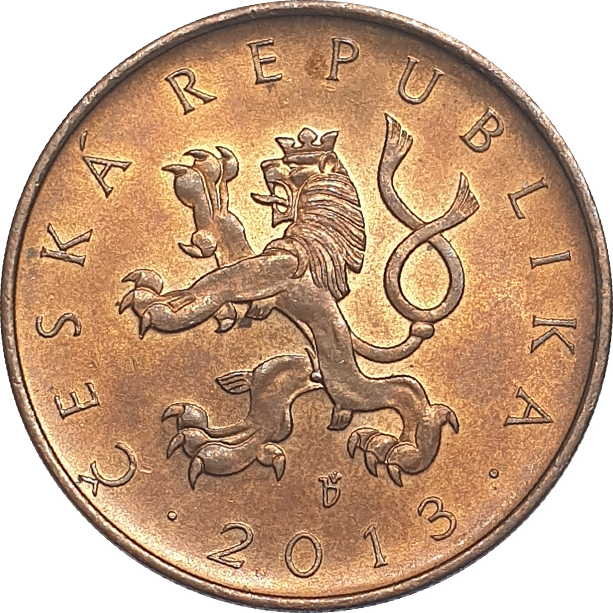 10 korun - Heraldic Lion