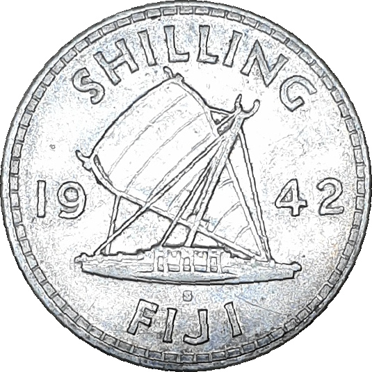 1 shilling - George VI - Petite tête