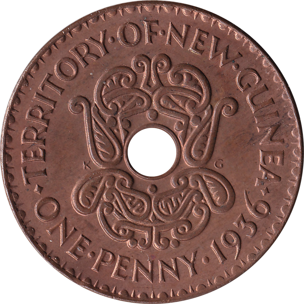 1 penny - Georges V - Canard