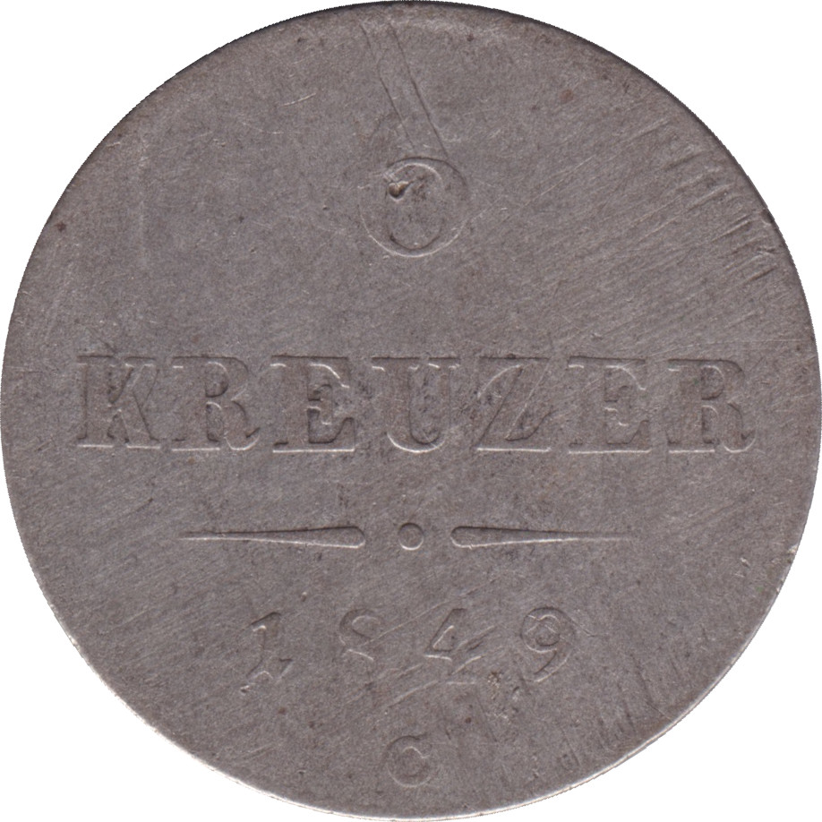 6 kreuzer - Franz Jospeh I - Type 2