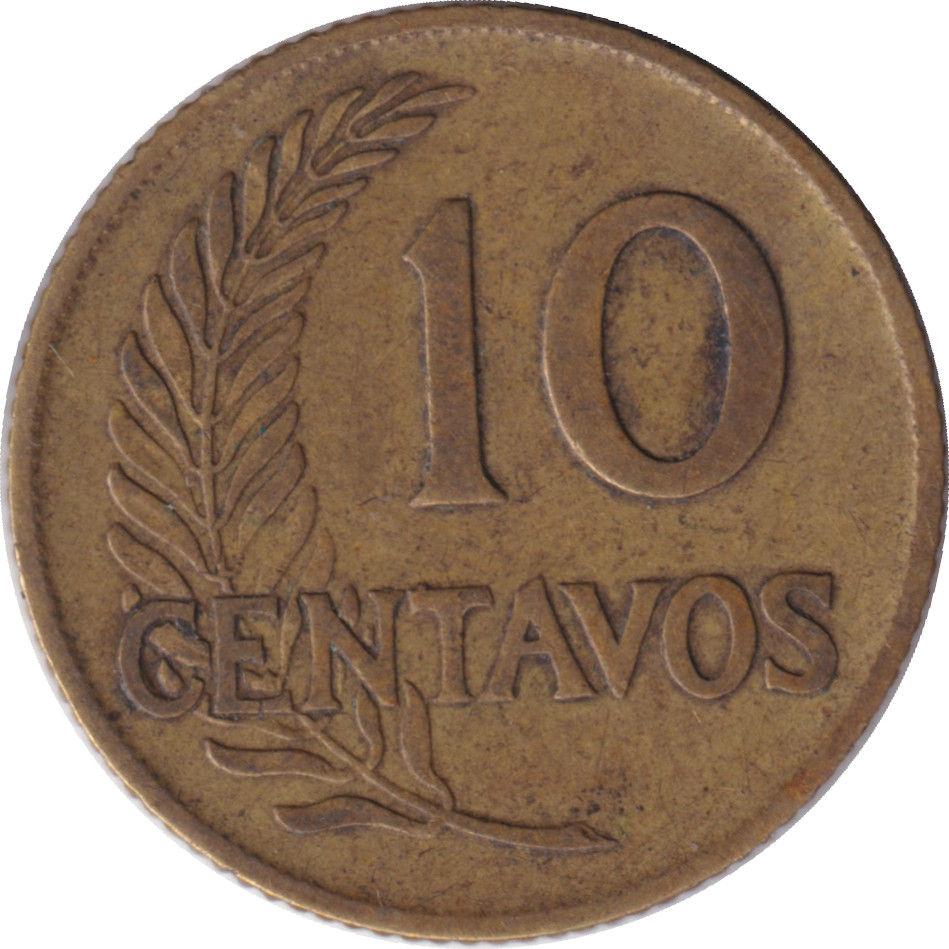 10 centavos - Cérès - Type 2