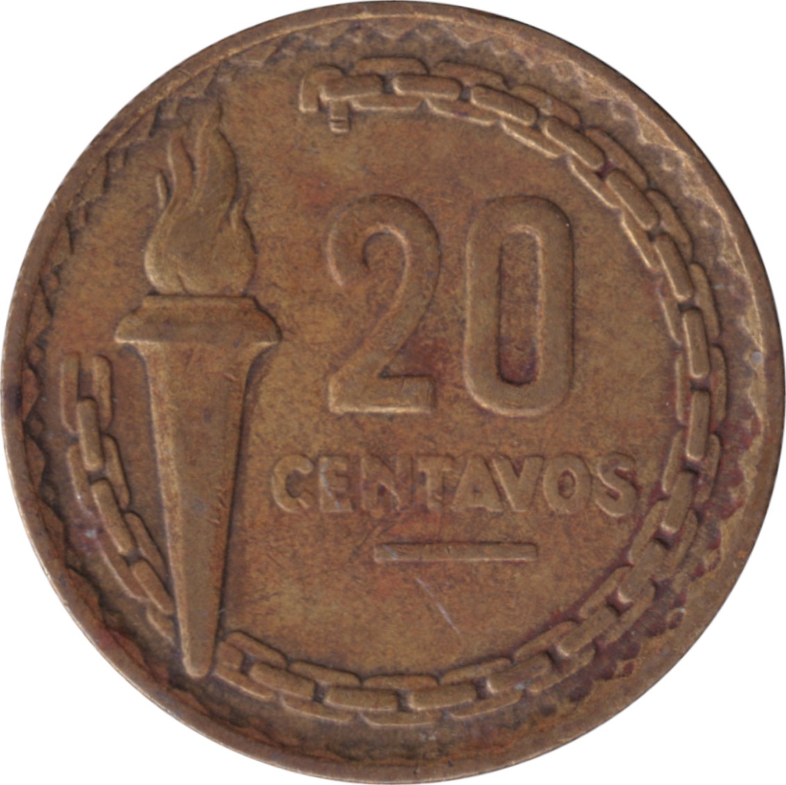 20 centavos - Abolition de l'esclavage - 100 years