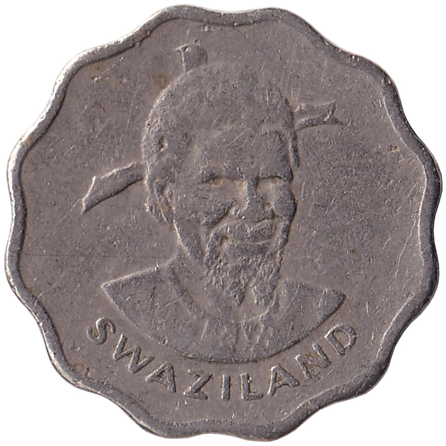 5 cents - Sobhuza II