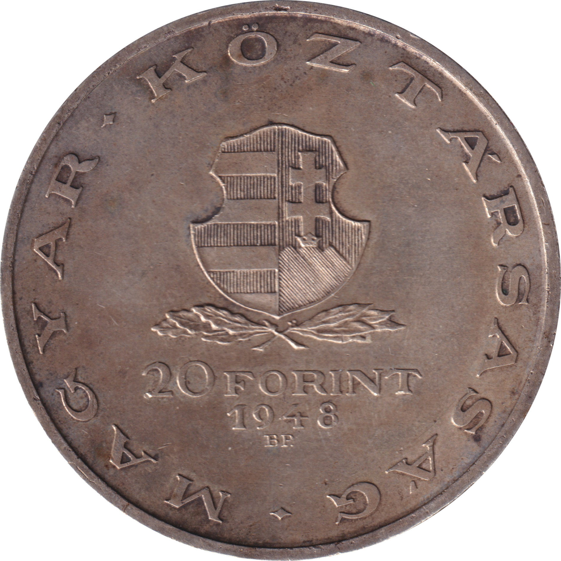 20 forint - Révolution - 100 ans