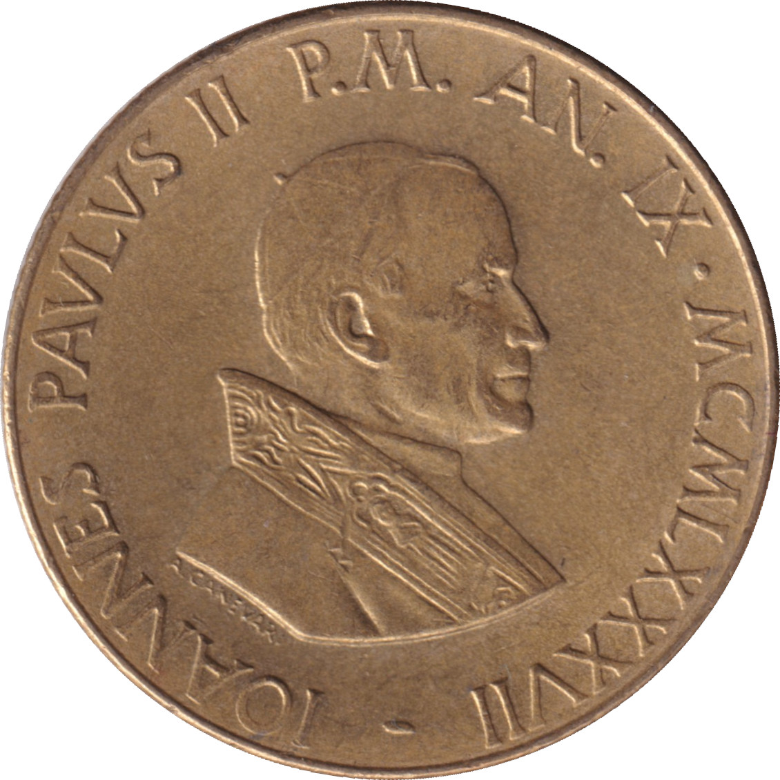 200 lire - John Paul II - Vierge Marie