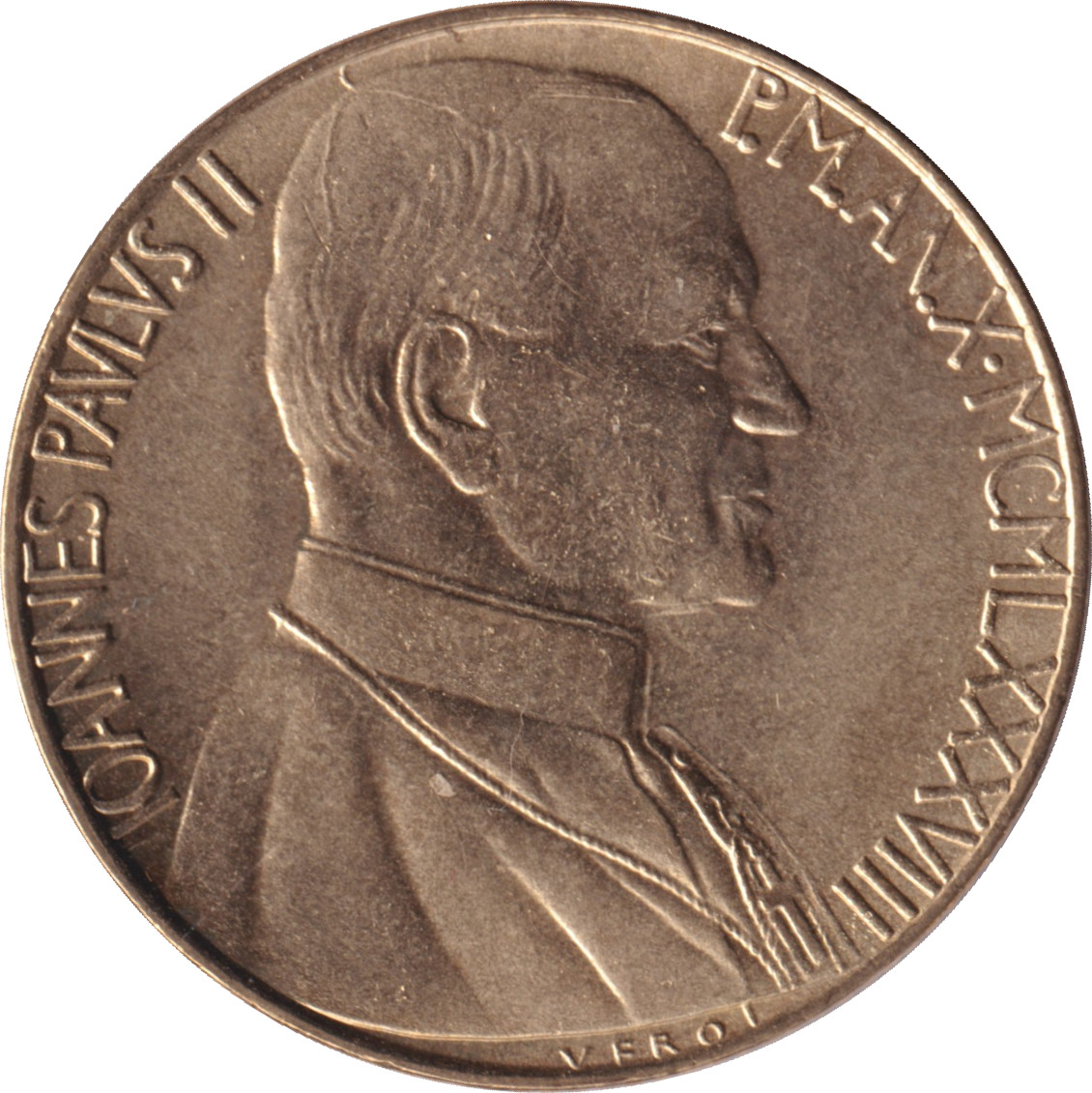 200 lire - John Paul II - Création d'Adam