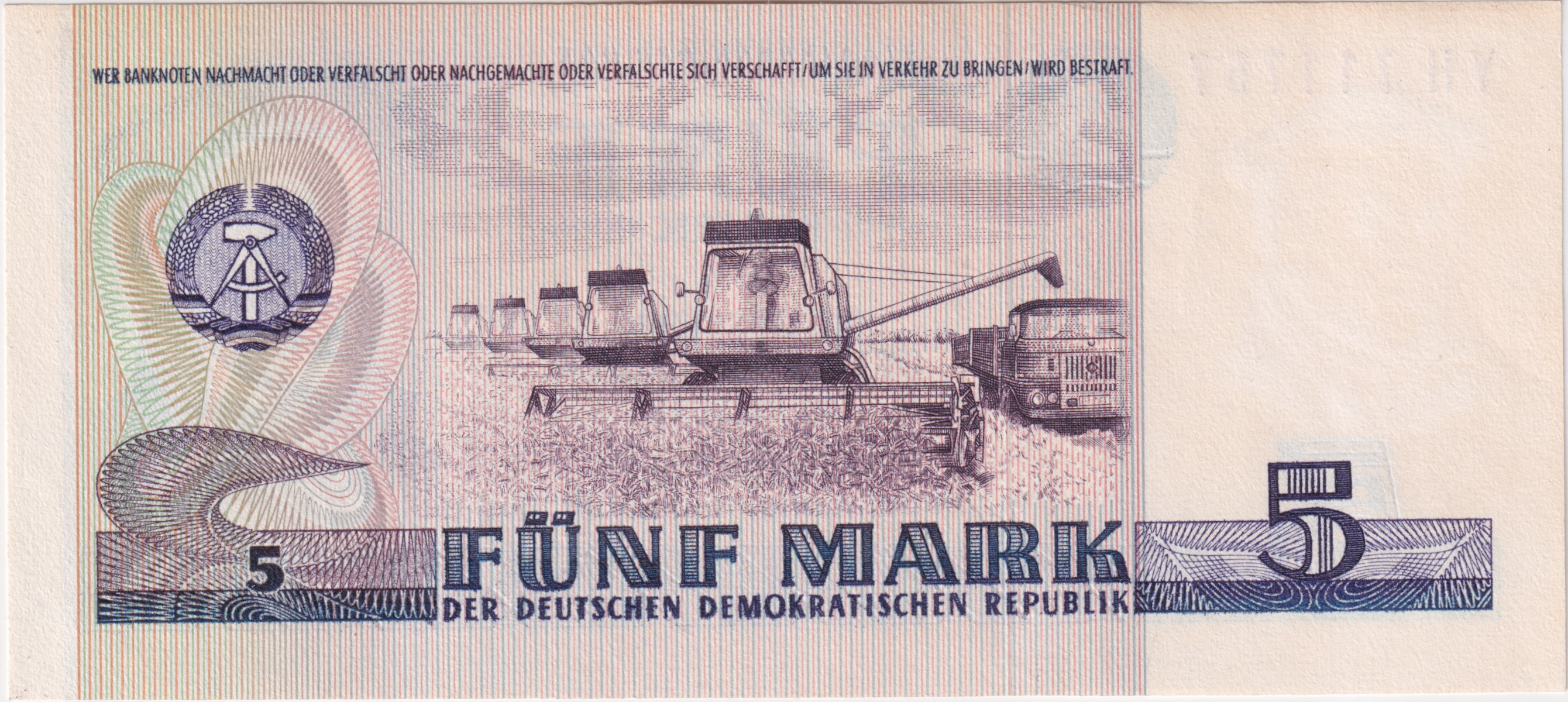 5 mark - Alexander von Humbolt - Série 1975