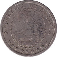 5 centavos - Bolivia