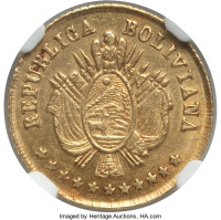 1 escudo - Bolivia