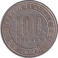 100 francs - Chad