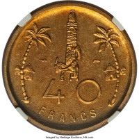 40 francs - French Equatorial Africa