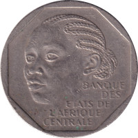 500 francs - Gabon