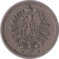 5 pfennig - German Empire