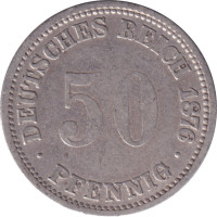 50 pfennig - German Empire
