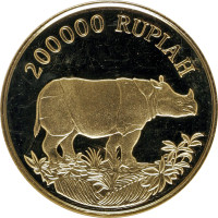 200000 rupiah - Indonésie