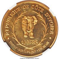 100 francs - Ivory Coast