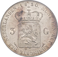 3 gulden - Kingdom of Netherlands