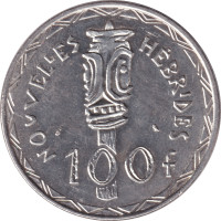 100 francs - New Hebrides