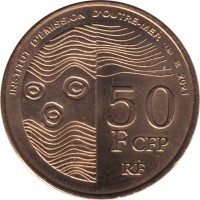50 francs - Pacific Franc