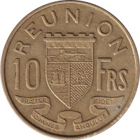 10 francs - Reunion