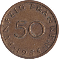 50 franken - Saarland