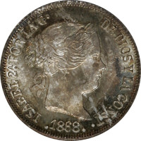 10 centavos - Spanish Colony