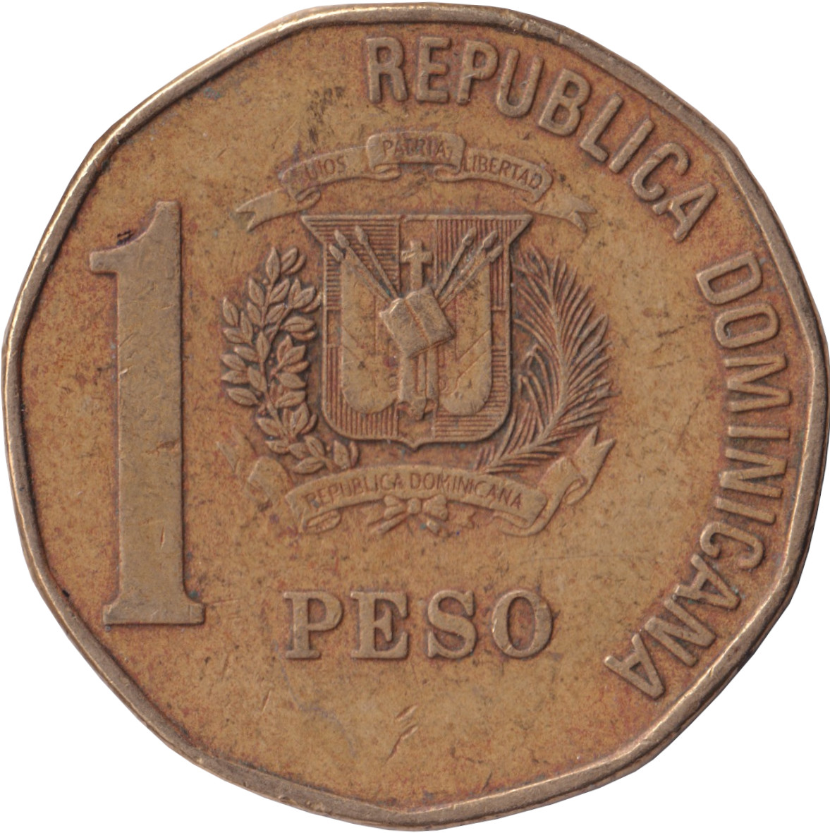1 peso - Juan Pablo Duarte