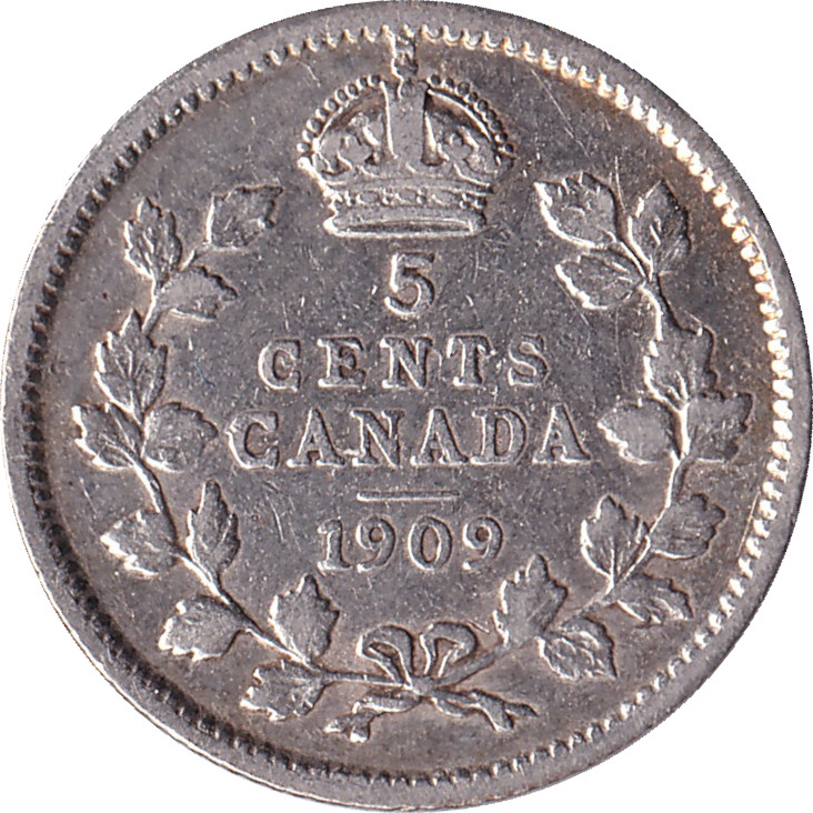 5 cents - Edouard VII