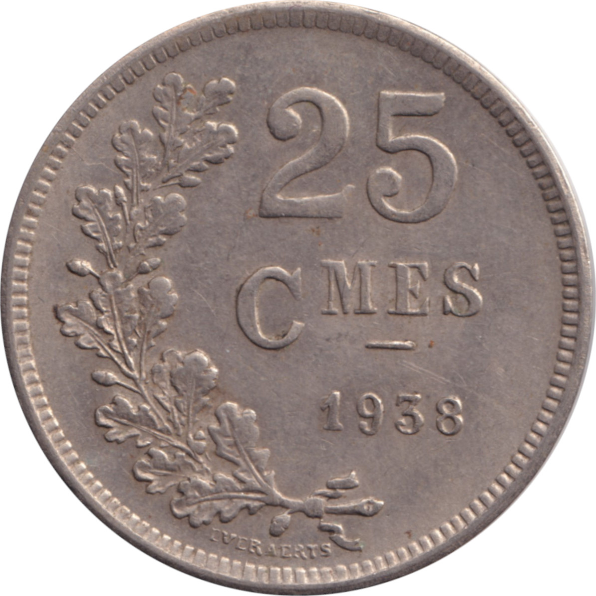 25 centimes - Charlotte - Blason - Lourde