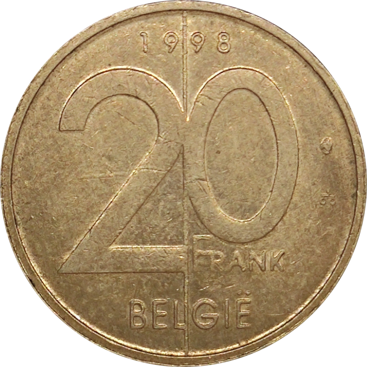 20 francs - Albert II