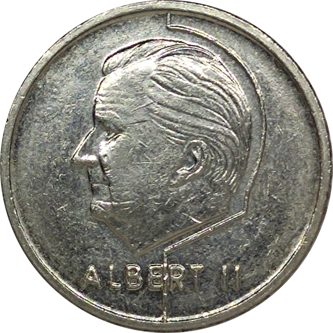 50 francs - Albert II