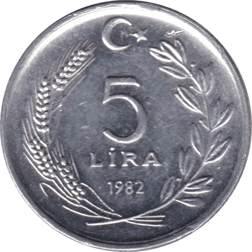 5 lira - Chevalier - Type 2