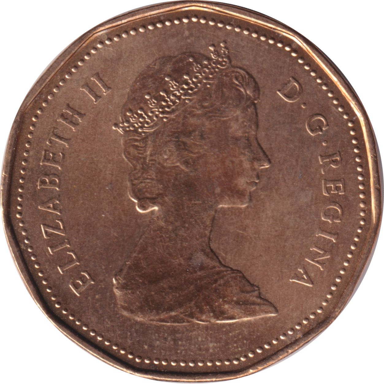 1 dollar - Elizabeth II - Buste mature - Huard