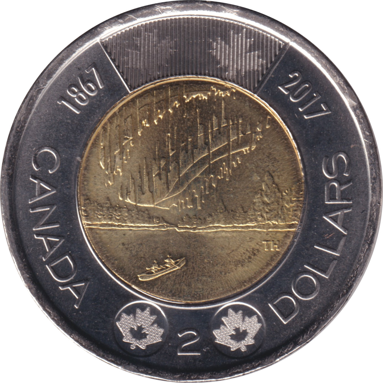 2 dollars - Confédération - 150 ans