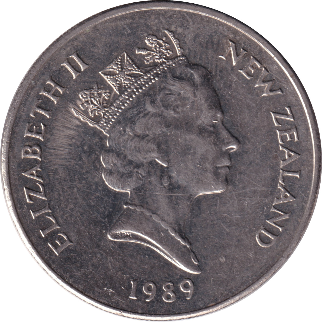 20 cents - Elizabeth II - Tête mature - Kiwi
