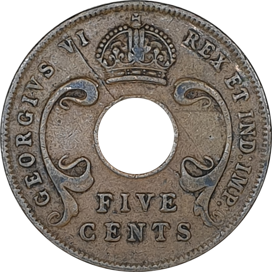 5 cents - Georges VI