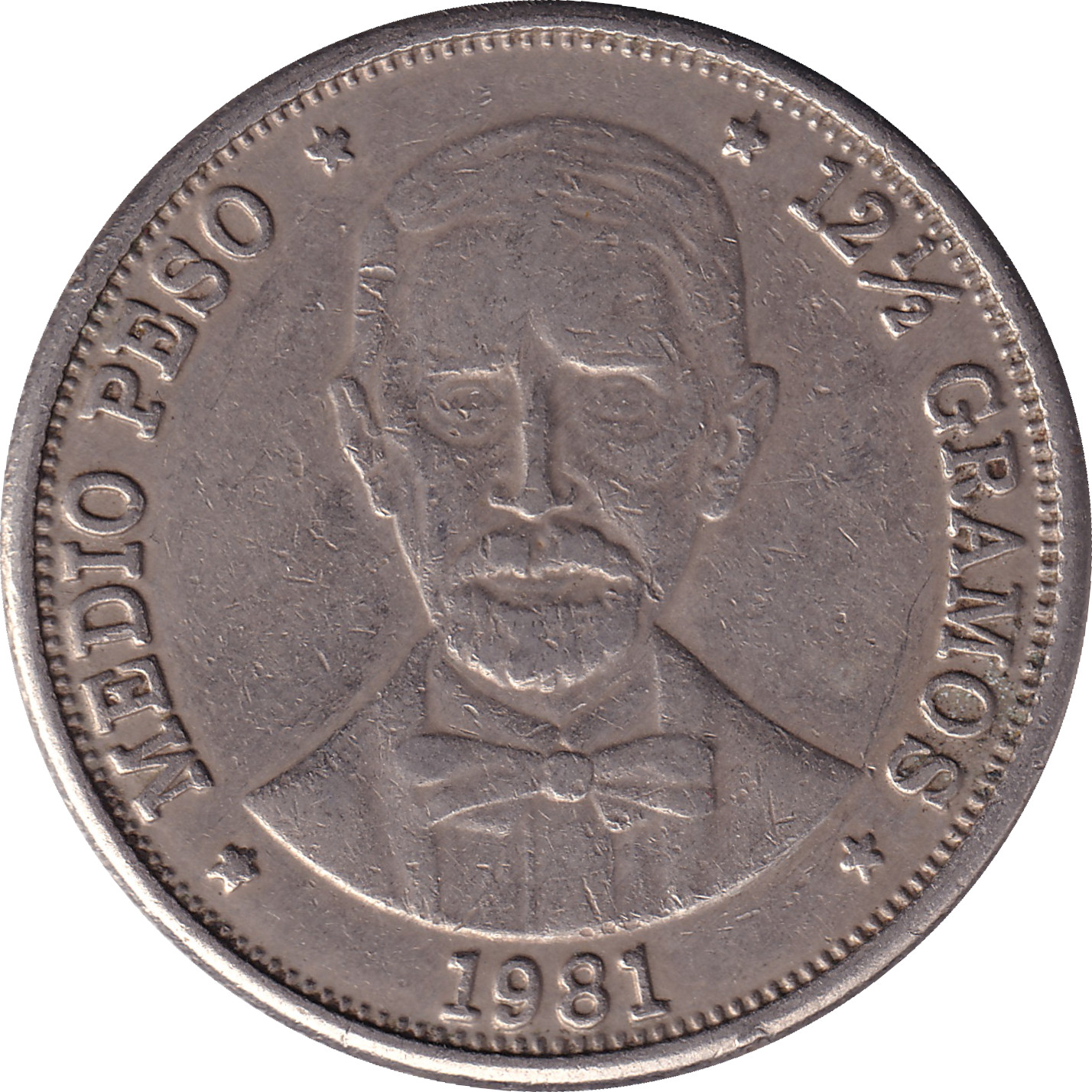 1/2 peso - Pablo Duarte