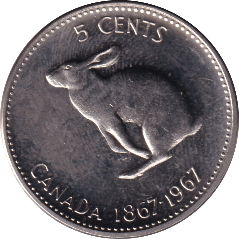 5 cents - Confédération - 100 ans