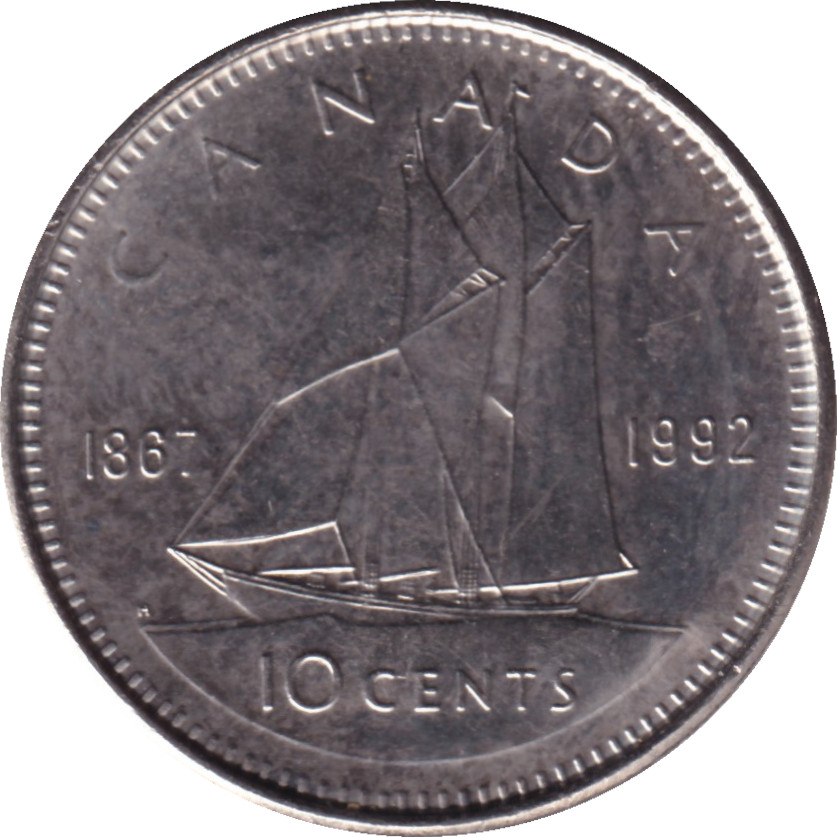 10 cents - Confédération - 125 years