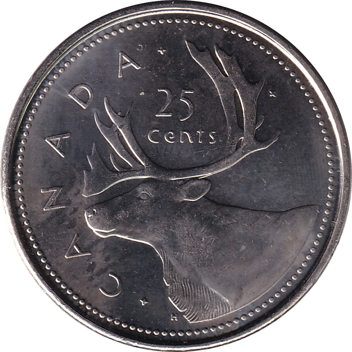 25 cents - Elizabeth II - Jubilé d'or
