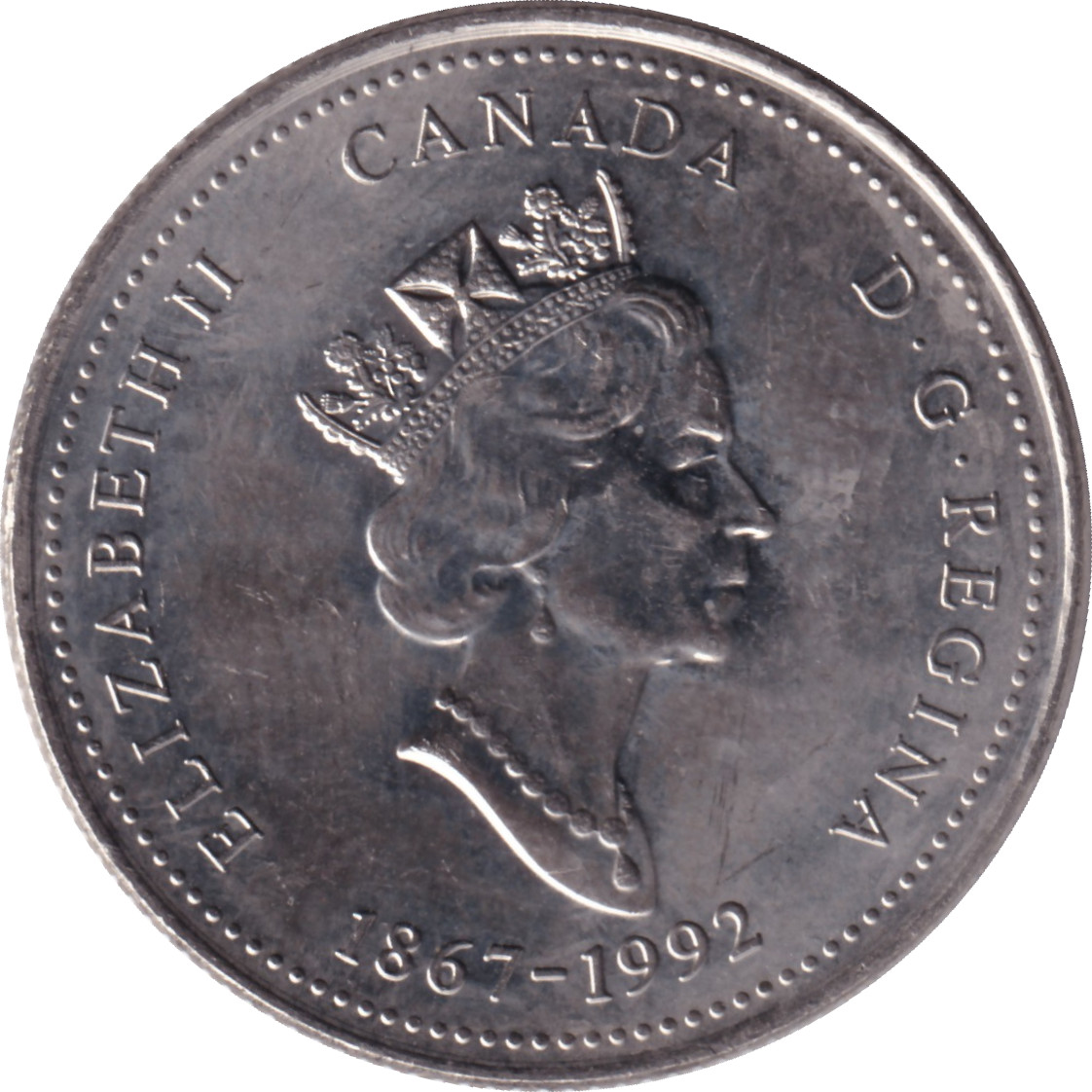 25 cents - Colombie Britannique