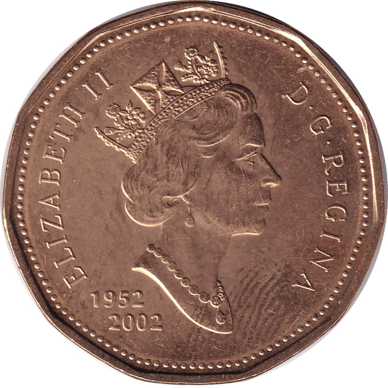 1 dollar - Elizabeth II - Jubilé d'or