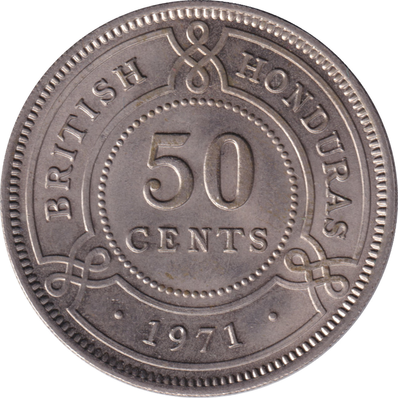 50 cents - Élizabeth II